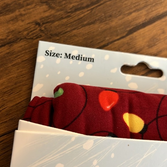 NWT Holiday Christmas Lights Leggings- M - Picture 3 of 3